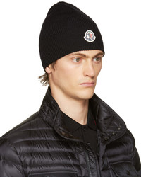 schwarze Mütze von Moncler