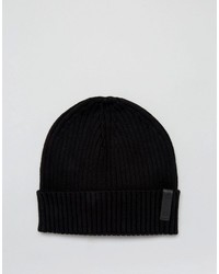 schwarze Mütze von Calvin Klein