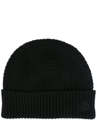 schwarze Mütze von Giorgio Armani
