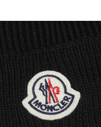 schwarze Mütze von Moncler