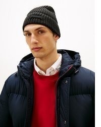 schwarze Mütze von Tommy Hilfiger