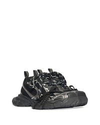 schwarze niedrige Sneakers von Balenciaga