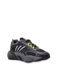 schwarze niedrige Sneakers von adidas