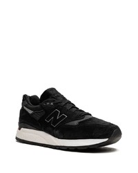 schwarze niedrige Sneakers von New Balance