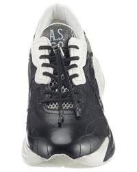 schwarze niedrige Sneakers von A.S.98