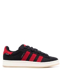 schwarze niedrige Sneakers von adidas