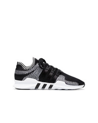 schwarze niedrige Sneakers von adidas