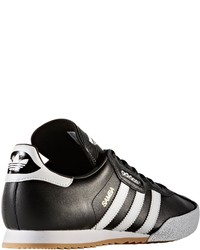 schwarze niedrige Sneakers von adidas Originals