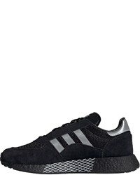 schwarze niedrige Sneakers von adidas Originals