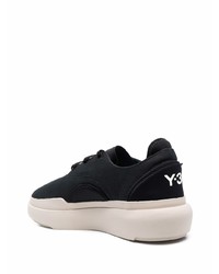 schwarze niedrige Sneakers von Y-3