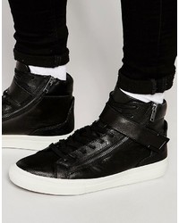schwarze niedrige Sneakers von Aldo