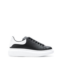 schwarze niedrige Sneakers von Alexander McQueen