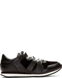 schwarze niedrige Sneakers von McQ