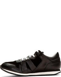 schwarze niedrige Sneakers von McQ