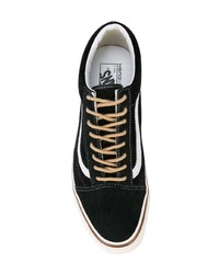 schwarze niedrige Sneakers von Vans