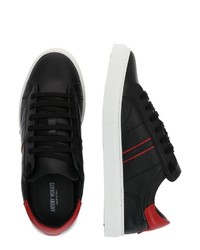 schwarze niedrige Sneakers von Antony Morato