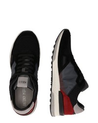 schwarze niedrige Sneakers von Antony Morato