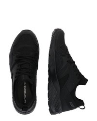 schwarze niedrige Sneakers von Antony Morato