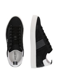 schwarze niedrige Sneakers von Antony Morato