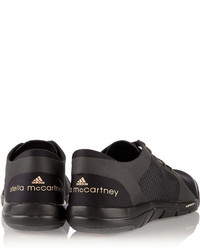 schwarze niedrige Sneakers von adidas by Stella McCartney