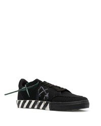 schwarze niedrige Sneakers von Off-White