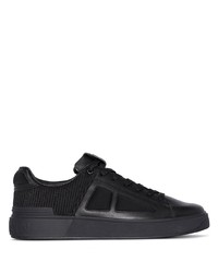 schwarze niedrige Sneakers von Balmain