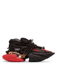schwarze niedrige Sneakers von Balmain