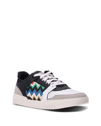 schwarze niedrige Sneakers von Missoni