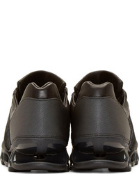 schwarze niedrige Sneakers von Rick Owens