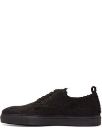 schwarze niedrige Sneakers von Ann Demeulemeester