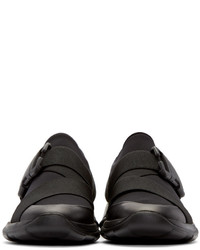 schwarze niedrige Sneakers von Christopher Kane