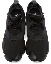 schwarze niedrige Sneakers von Y-3