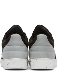 schwarze niedrige Sneakers von Filling Pieces