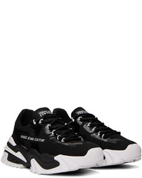 schwarze niedrige Sneakers von VERSACE JEANS COUTURE