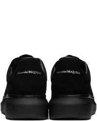 schwarze niedrige Sneakers von Alexander McQueen