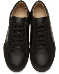 schwarze niedrige Sneakers von Stella McCartney