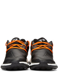 schwarze niedrige Sneakers von Y-3