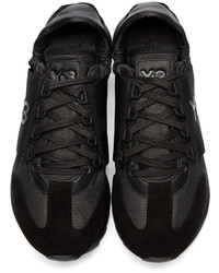 schwarze niedrige Sneakers von Y-3