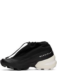 schwarze niedrige Sneakers von MM6 MAISON MARGIELA