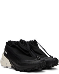 schwarze niedrige Sneakers von MM6 MAISON MARGIELA