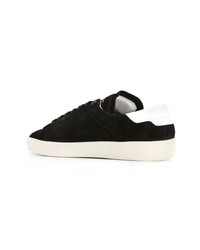 schwarze niedrige Sneakers von Saint Laurent