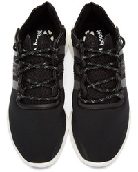 schwarze niedrige Sneakers von Y-3