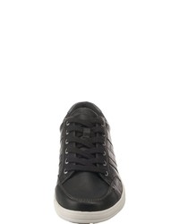 schwarze niedrige Sneakers von BM Footwear