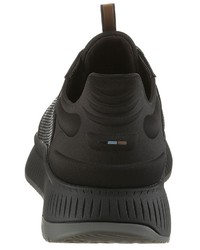 schwarze niedrige Sneakers von BOSS