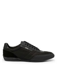 schwarze niedrige Sneakers von BOSS