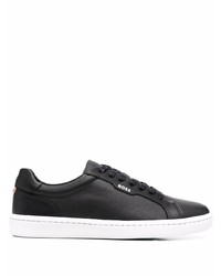 schwarze niedrige Sneakers von BOSS