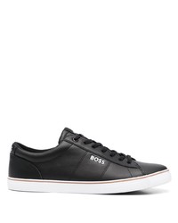 schwarze niedrige Sneakers von BOSS