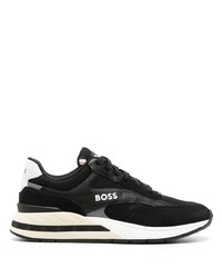 schwarze niedrige Sneakers von BOSS