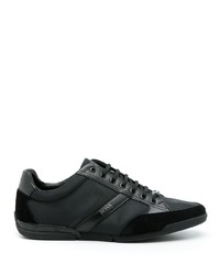 schwarze niedrige Sneakers von BOSS