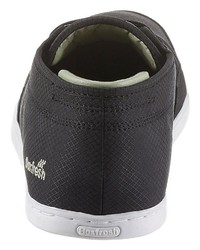 schwarze niedrige Sneakers von Boxfresh